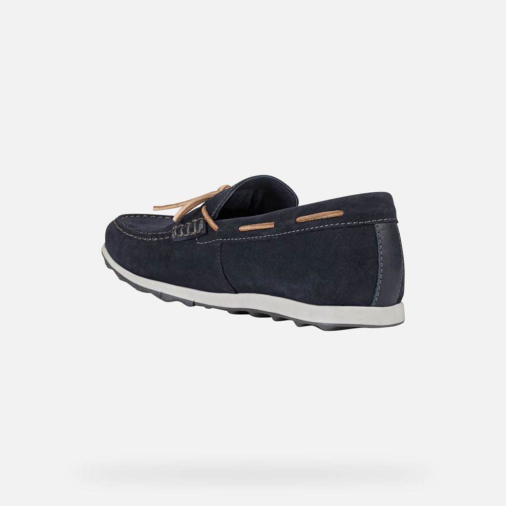 Geox Erkek Loafers Lacivert - Calarossa - KPS-638920